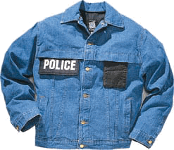 Bullet proof vest casual jeans jacket